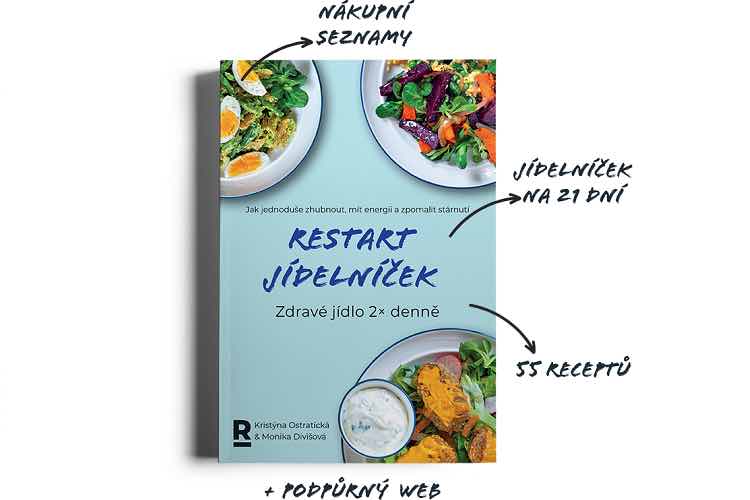 Recenze nové kuchařky Restart jídelníček – Zdravé jídlo 2× denně
